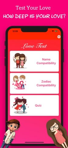 Love Test Compatibility Quiz для iOS — скриншот 2