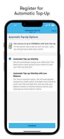 Lucky Mobile My Account для iOS — скриншот 3