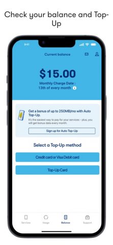 Lucky Mobile My Account для iOS — скриншот 4