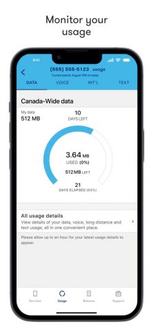 Lucky Mobile My Account для iOS — скриншот 5