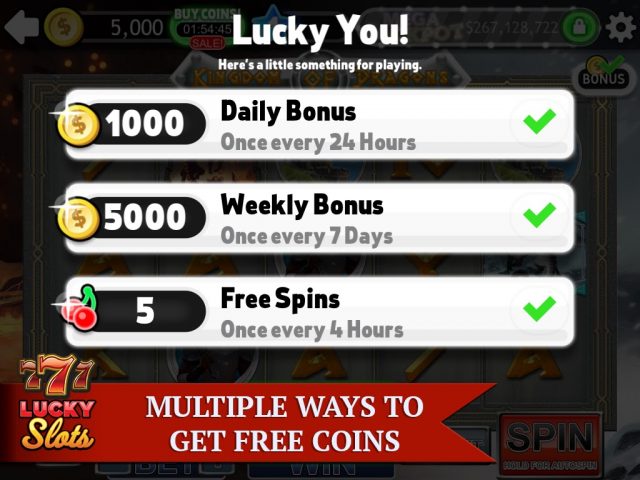 Lucky Slots для Android — скриншот 5