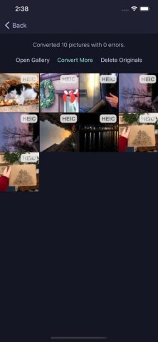 Luma: Convert Heic 2 Jpg для iOS — скриншот 3