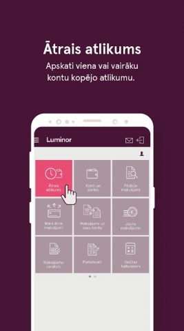 Luminor Latvija для Android — скриншот 2