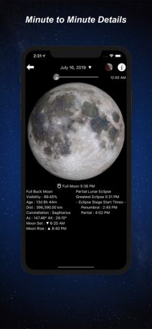 Lunar Phase — Moon Calendar для iOS — скриншот 3