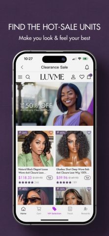LuvmeHair для iOS — скриншот 2