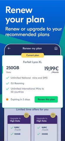 Lyca Mobile FR для Android — скриншот 3