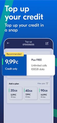 Lyca Mobile FR для Android — скриншот 4