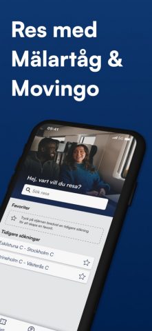 Mälardalstrafik для iOS — скриншот 1