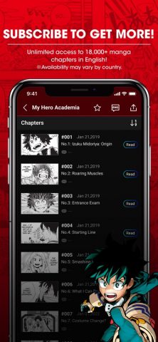 MANGA Plus by SHUEISHA для iOS — скриншот 2