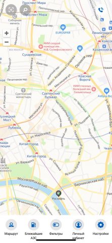 МАСТЕРС «АЗС ЛОКАТОР» для iOS — скриншот 1