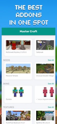 MCPE Master Craft для iOS — скриншот 1
