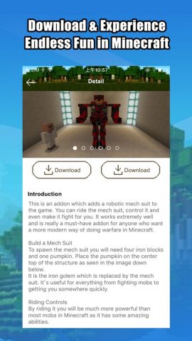 MCPE карты & аддоны бесплатные for Minecraft PE для iOS — скриншот 2