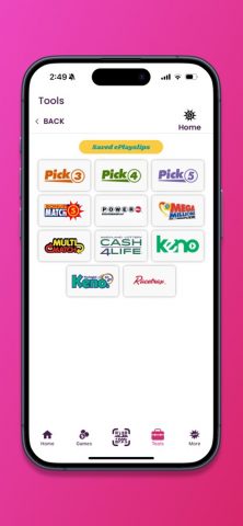 MD Lottery для iOS — скриншот 2