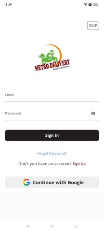 METRO DELIVERY для Android — скриншот 2