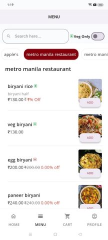 METRO DELIVERY для Android — скриншот 3