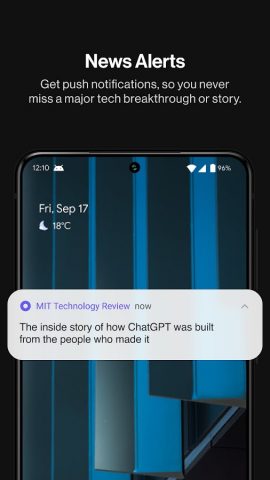MIT Technology Review для Android — скриншот 4