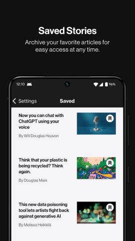 MIT Technology Review для Android — скриншот 5