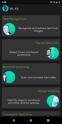 ML Kit для Android — скриншот 1