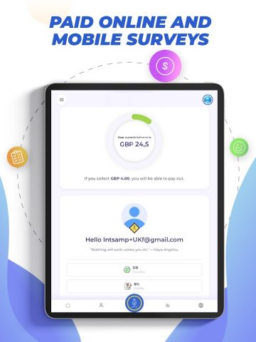 MOBROG Мобильные опросы для Android — скриншот 5