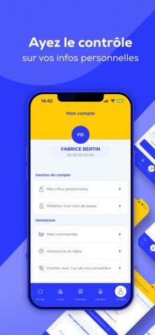 MON ESPACE LA POSTE MOBILE для iOS — скриншот 5