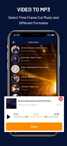 MP3 Converter : Video To MP3 для iOS — скриншот 2