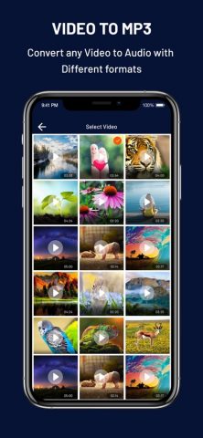 MP3 Converter : Video To MP3 для iOS — скриншот 4