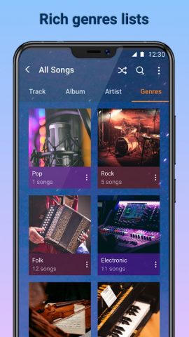 MP3-плеер для Android — скриншот 3