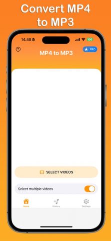 MP4 to MP3 Converter ™ для iOS — скриншот 1