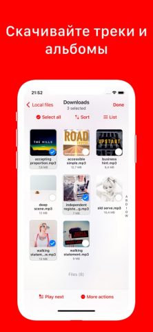 MPlayer: плеер для MEGA.NZ для iOS — скриншот 2