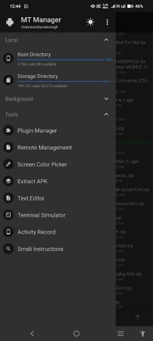 MT Manager для Android — скриншот 1