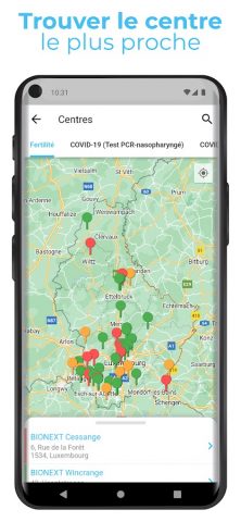 MYLAB для Android — скриншот 3