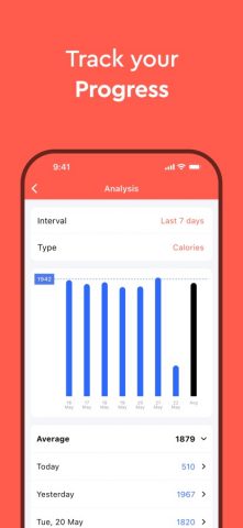 Macros — Calorie Counter для iOS — скриншот 4