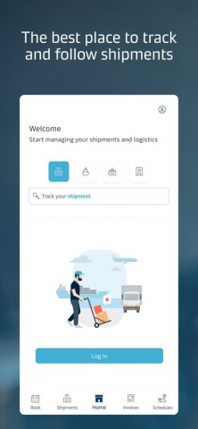 Maersk для iOS — скриншот 1