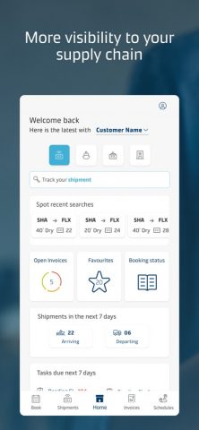 Maersk для iOS — скриншот 2