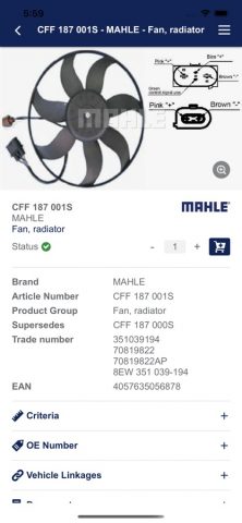 Mahle Catalog для iOS — скриншот 5