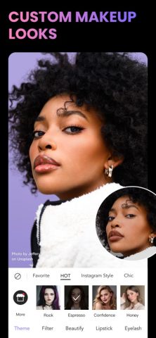 MakeupPlus- AI Portrait для iOS — скриншот 1