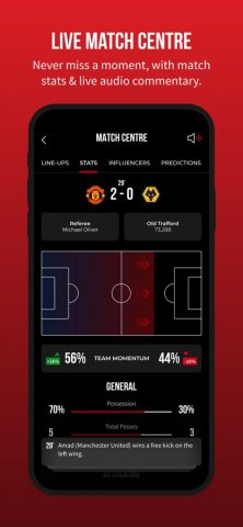 Manchester United Official App для iOS — скриншот 4