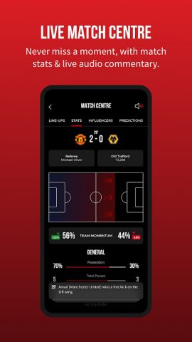 Manchester United Official App для Android — скриншот 4