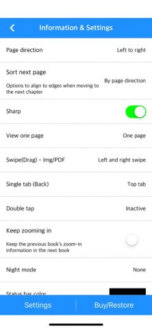 Manga Viewer — CBZ(CBR) Reader для iOS — скриншот 4