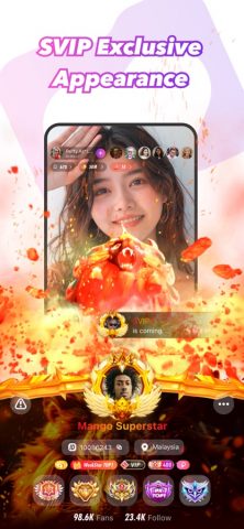 Mango Live-Live Stream для iOS — скриншот 3