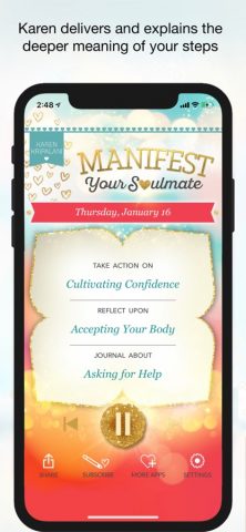Manifest Your Soulmate для iOS — скриншот 2