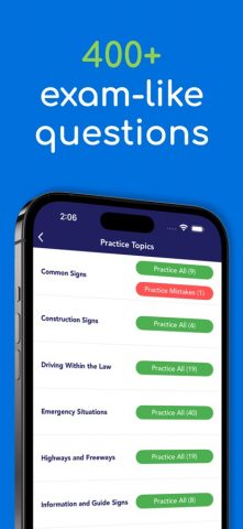 Manitoba Driving Test Practice для iOS — скриншот 2