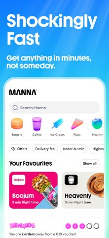 Manna Air Delivery для Android — скриншот 2