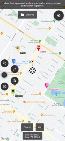 Map Marker: places organizer для iOS — скриншот 1