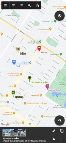 Map Marker: places organizer для iOS — скриншот 3