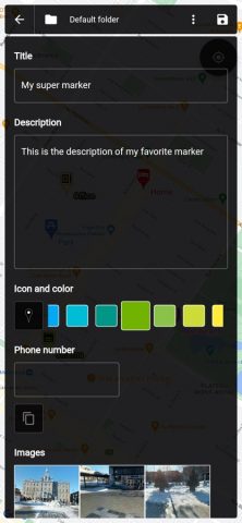 Map Marker: places organizer для iOS — скриншот 4