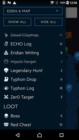 MapGenie: Borderlands 3 Map для Android — скриншот 2