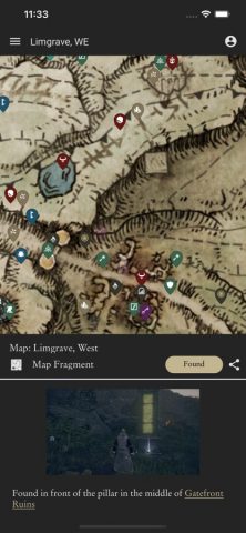 MapGenie: Elden Ring Map для iOS — скриншот 3
