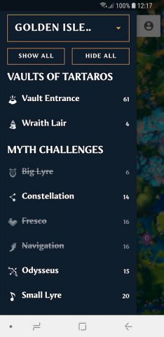 MapGenie: Fenyx Rising Map для Android — скриншот 2