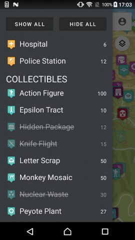 MapGenie: GTA5 Map для Android — скриншот 2